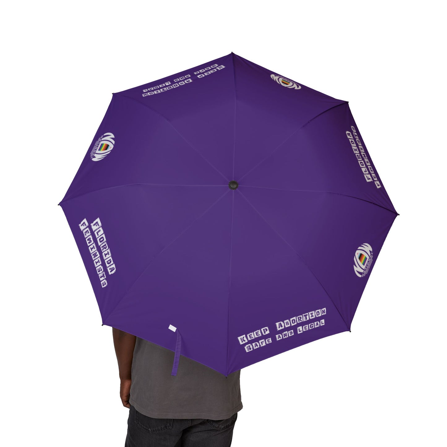 Florida NOW Semi-Automatic Foldable Umbrella