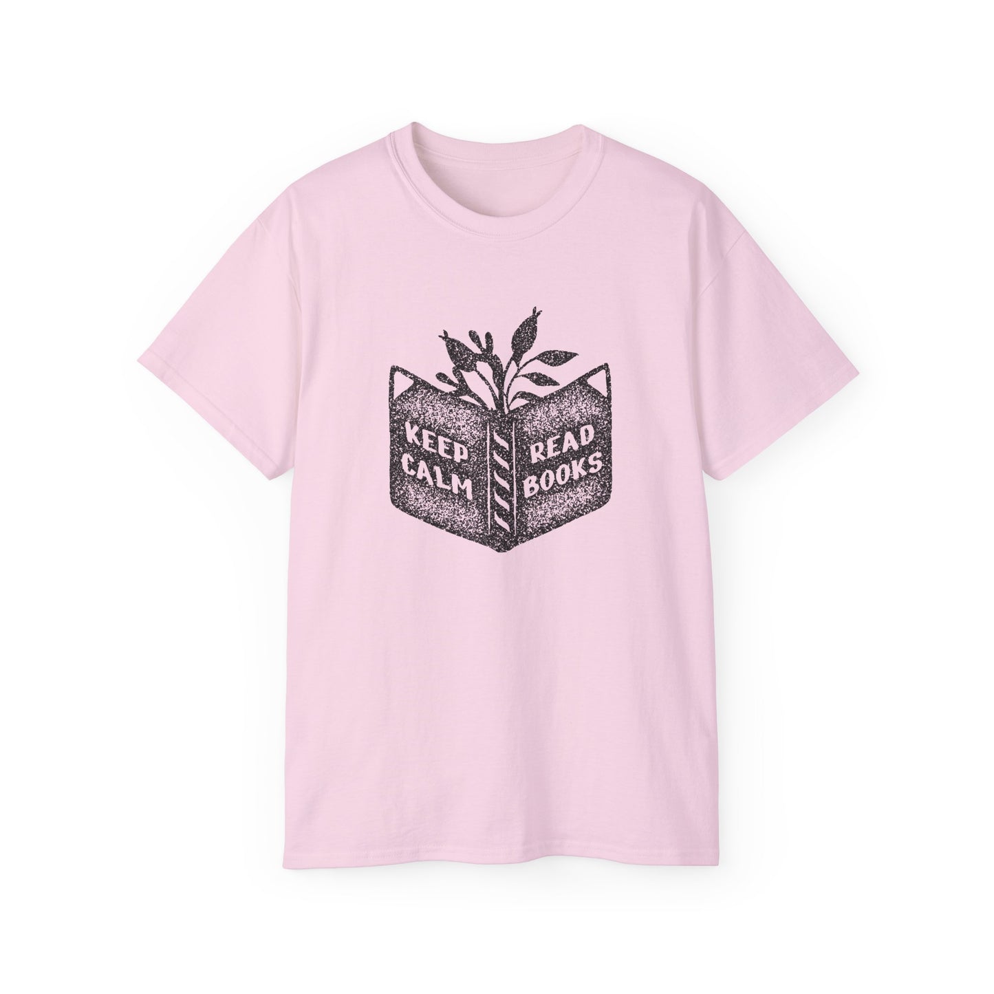 Keep Calm Read Books Unisex Ultra Cotton Tee