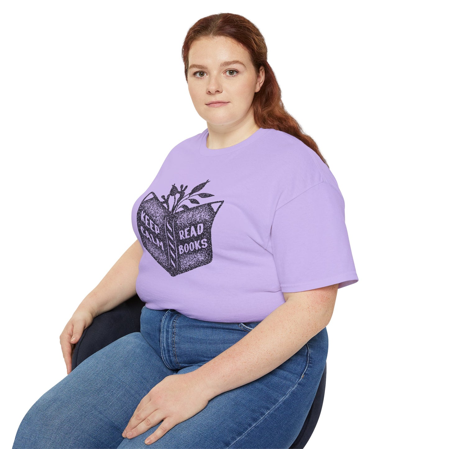 Keep Calm Read Books Unisex Ultra Cotton Tee