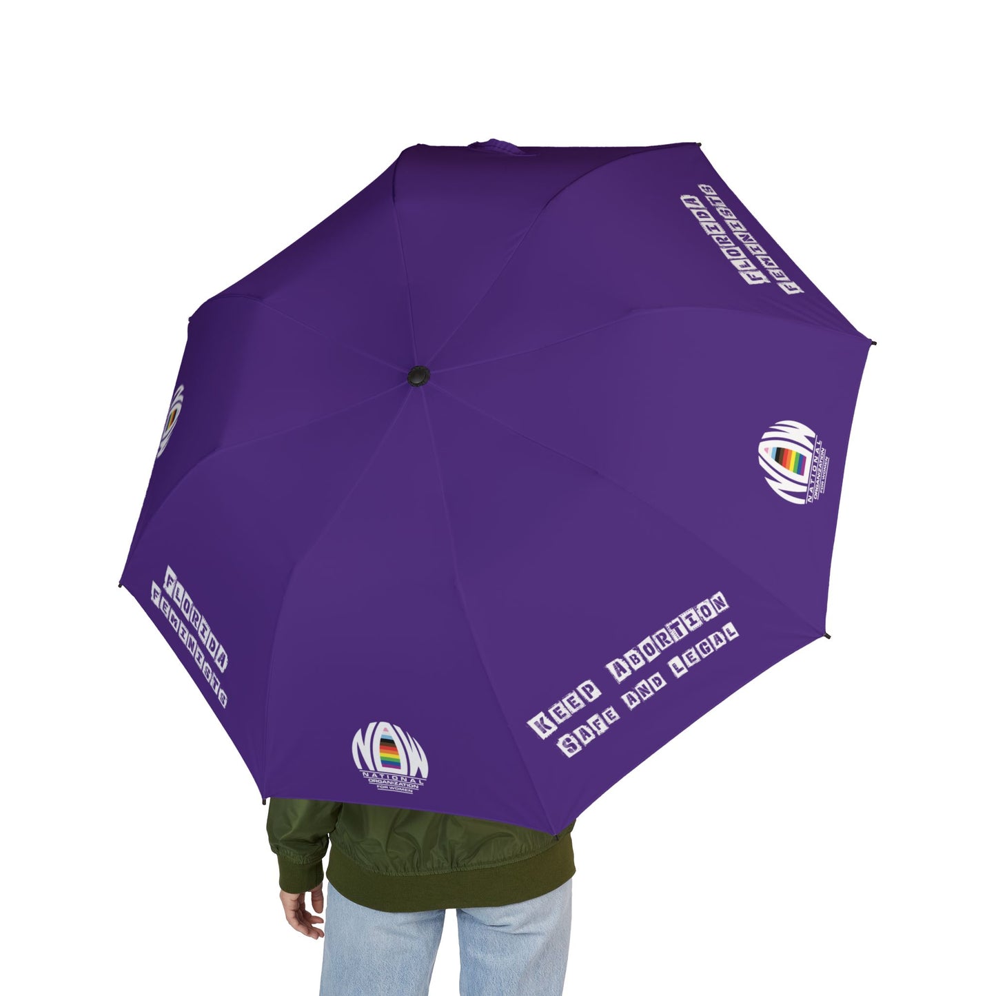 Florida NOW Semi-Automatic Foldable Umbrella