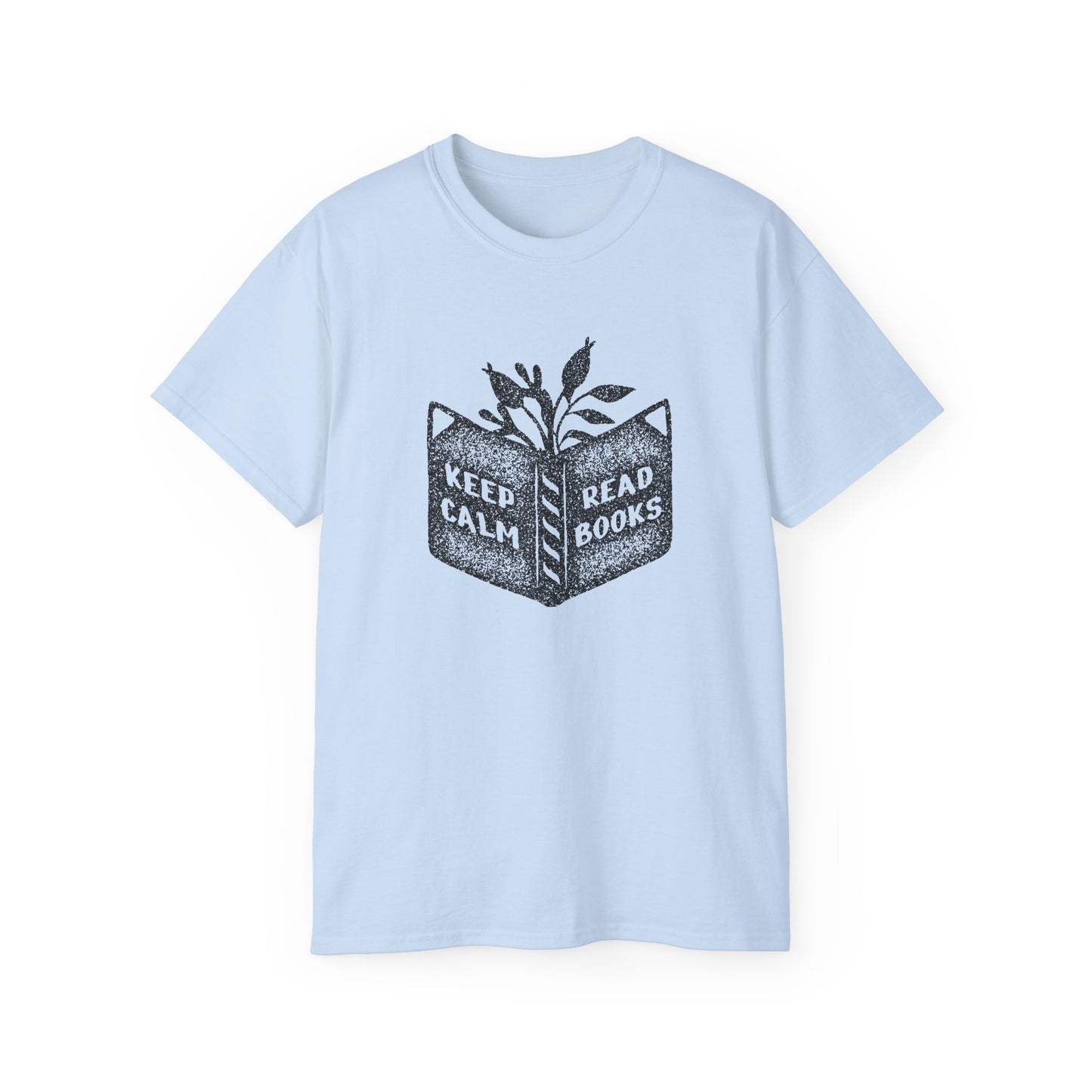 Keep Calm Read Books Unisex Ultra Cotton Tee