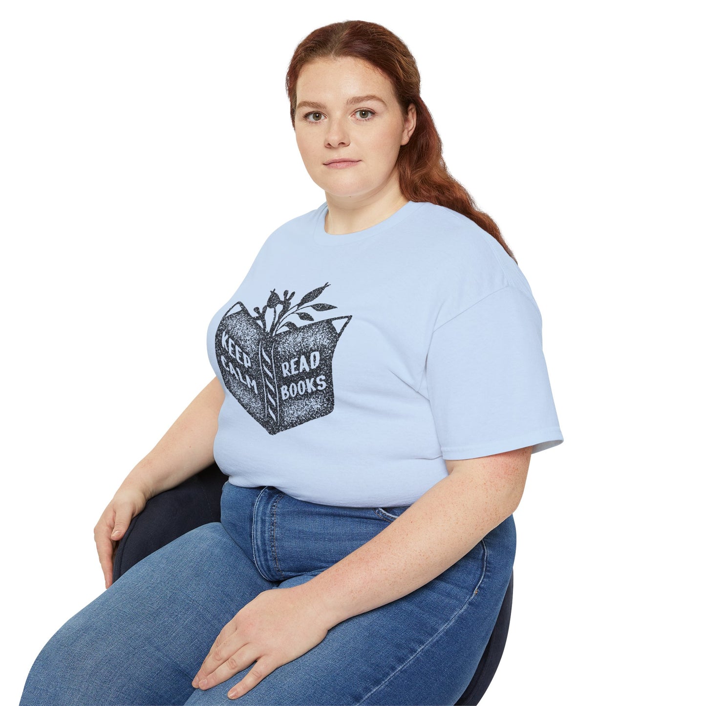 Keep Calm Read Books Unisex Ultra Cotton Tee