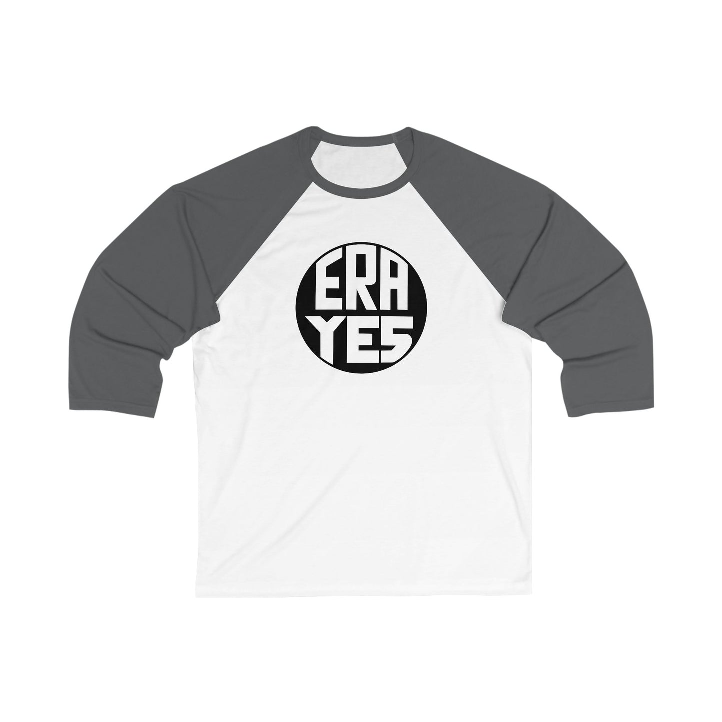 ERA YES Unisex 3\4 Sleeve Baseball Tee