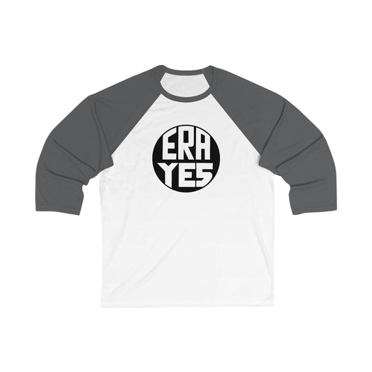 ERA YES Unisex 3\4 Sleeve Baseball Tee